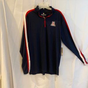 Arizona Wildcats 1/4 performance Long Sleeve men’s Size L New